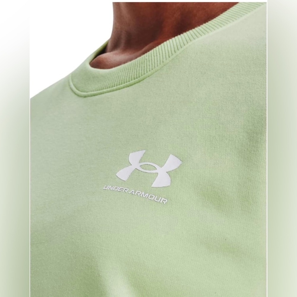 Under Armour Women's Rival Fleece Oversized Crew Size Large - Picture 9 of 9